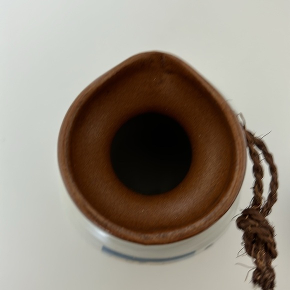 A set of two sake cups with a sumo wrestling ring two sake cups Kyugoro Jinmaku - Picture 4 of 8